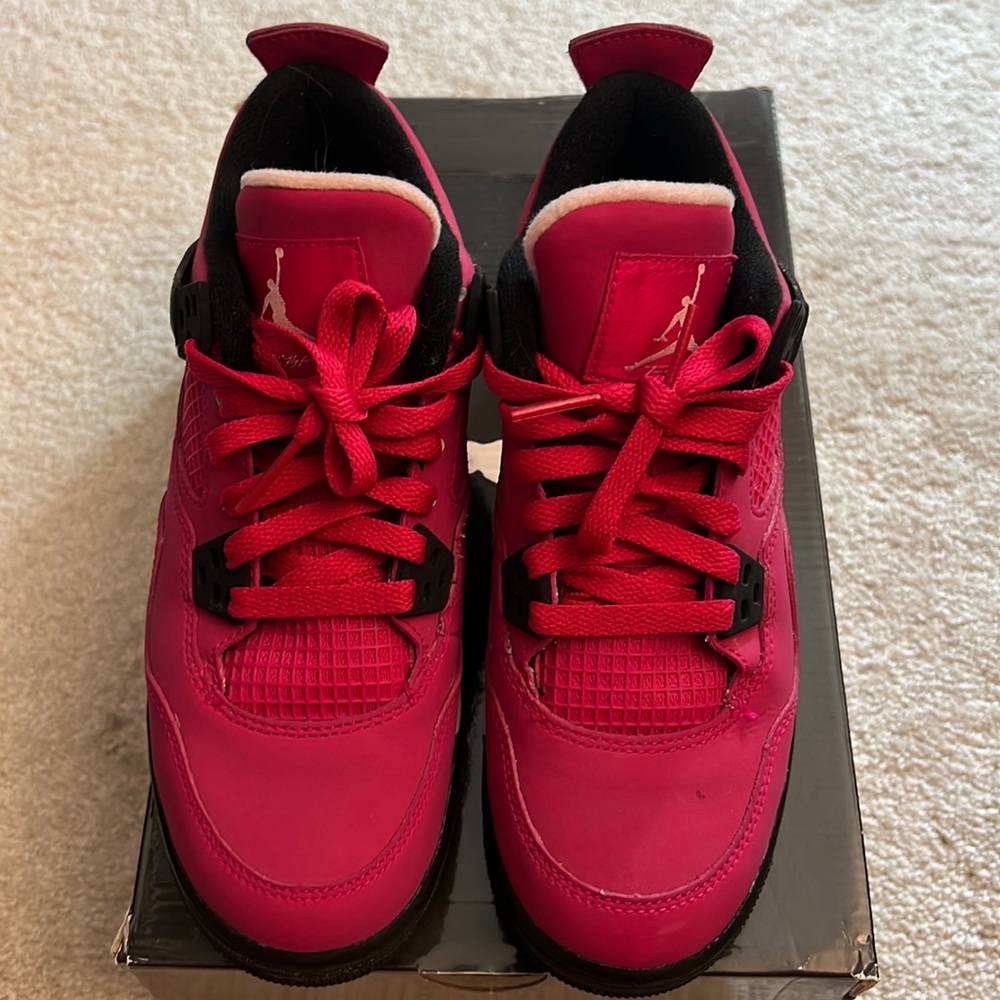 Jordan Retro 4 - Cherry - size 4Y/woman5.5